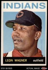 1964 Topps #530 Leon Wagner Indians 3 - VG