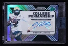 Shedeur Sanders 25 Instant Prizm Auto Silver Rated Prospect College Penmanship②
