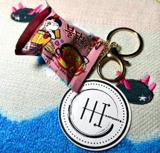 Samyang Buldak Ramen Keychain Carbonara Hot Chicken Flavor Spicy Anime Style 