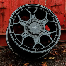 17" PEUGEOT EXPERT 2016-2026 WOLFRACE BLACK WOLF ONE 8J ALLOYS /SET OF 4
