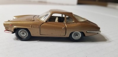 Vintage 1:43 Politoys Alfa Romeo Giulia Sprint Speciale No. 506 Gold Diecast DD4