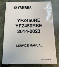 2014-2023 Yamaha Yfz450r Special Edition Service Manual Oem Lit-11616-27-31