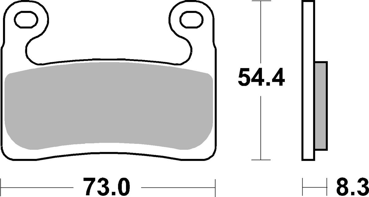 BMW S1000R 2020-2024 Hayes Caliper SBS Dual Carbon Front Race Brake Pads Set 960 - Image 8