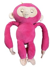 Large Bella Pink Fingerlings Hugs Plush Interactive Monkey 2018 Wowee 17"