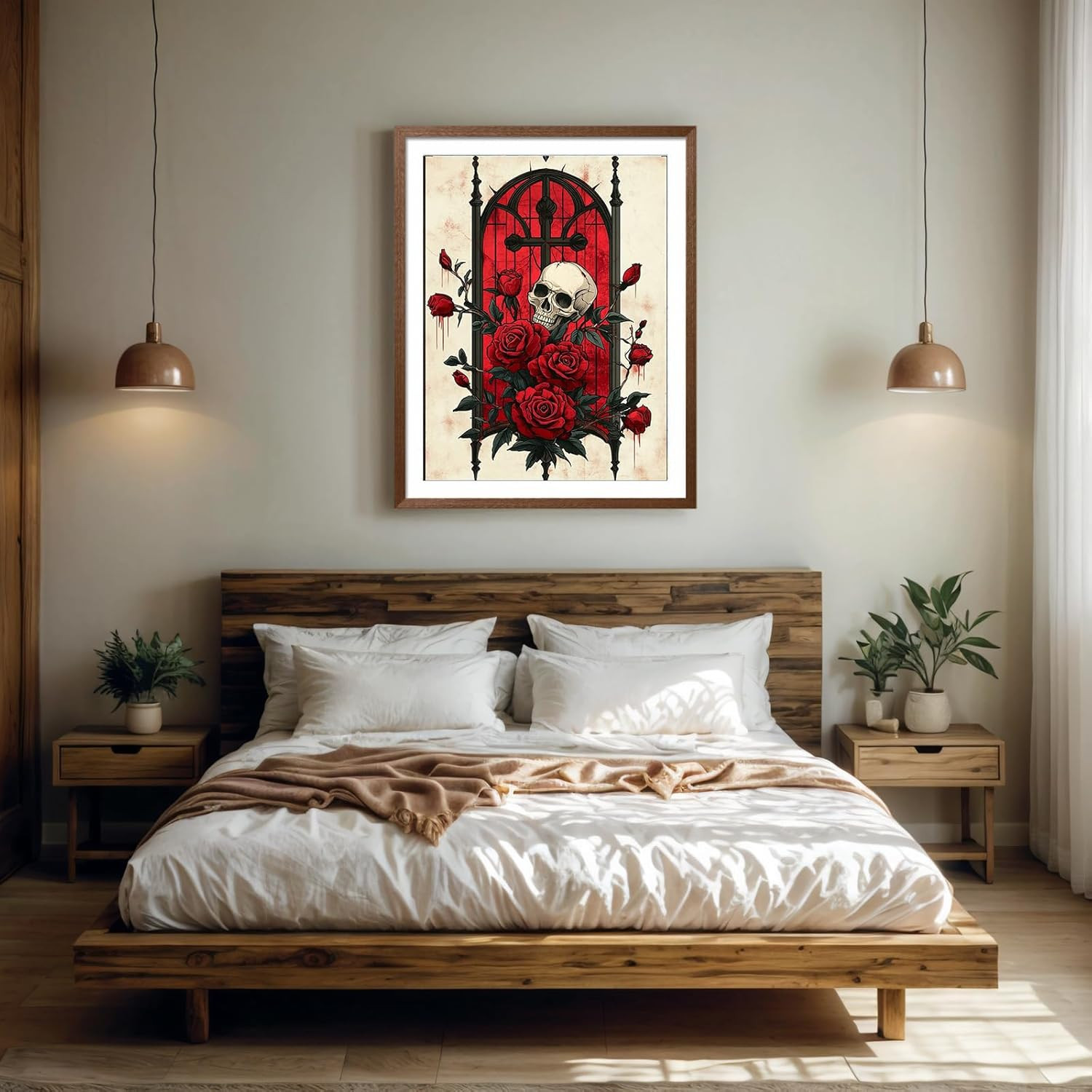 Skull Diamond Art Kits for Adults Gothic 5D Diamond Painting Kits for Beginners 