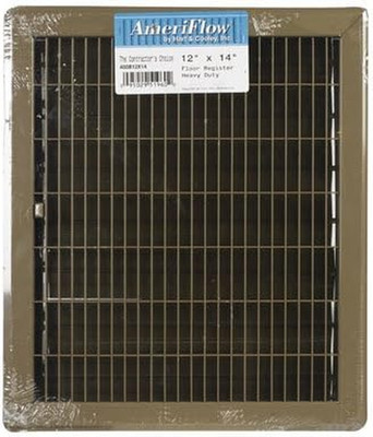 12X14 Grav FLR Register by AMERICAN METAL PRODUCTS