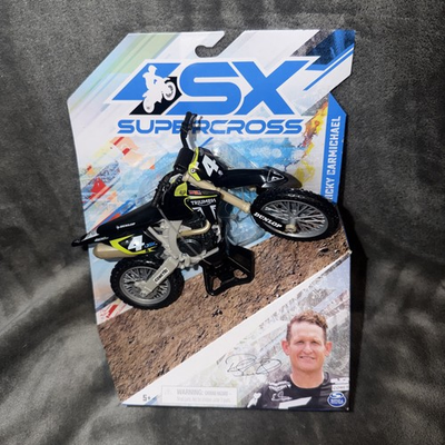 #ad SX Supercross Ricky Carmichael Triumph TF 450 Moto X Motorcycle quot;Bquot; Brand New $34.99