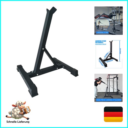 Viking Press Landmine Poignée Fixation Barre Olympique 5,1 Cm - Accessoire Musculation Domicile