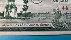 1957 LAOS  1 Kip  P-1a Banknote Farmer with Buffalo UNC-AU  PAPER MONEY — photo 10