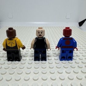 Lego 76016 Helicopter Rescue Marvel Minifigure Lot Spiderman Mary Jane Power Man