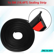 16.5ft Rubber T-type For Ford Car Door Headlight Seal Strip Edge Moulding Trim