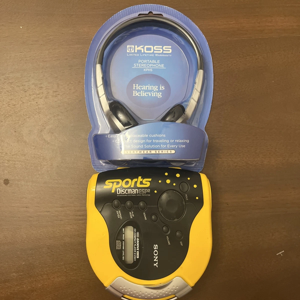 Yellow Sony Discman Personal CD Players for sale | eBay