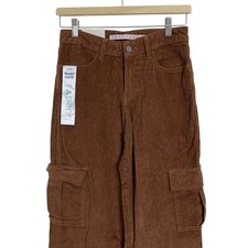 NWT Tinseltown Wide Leg Corduroy Low Rise Car...