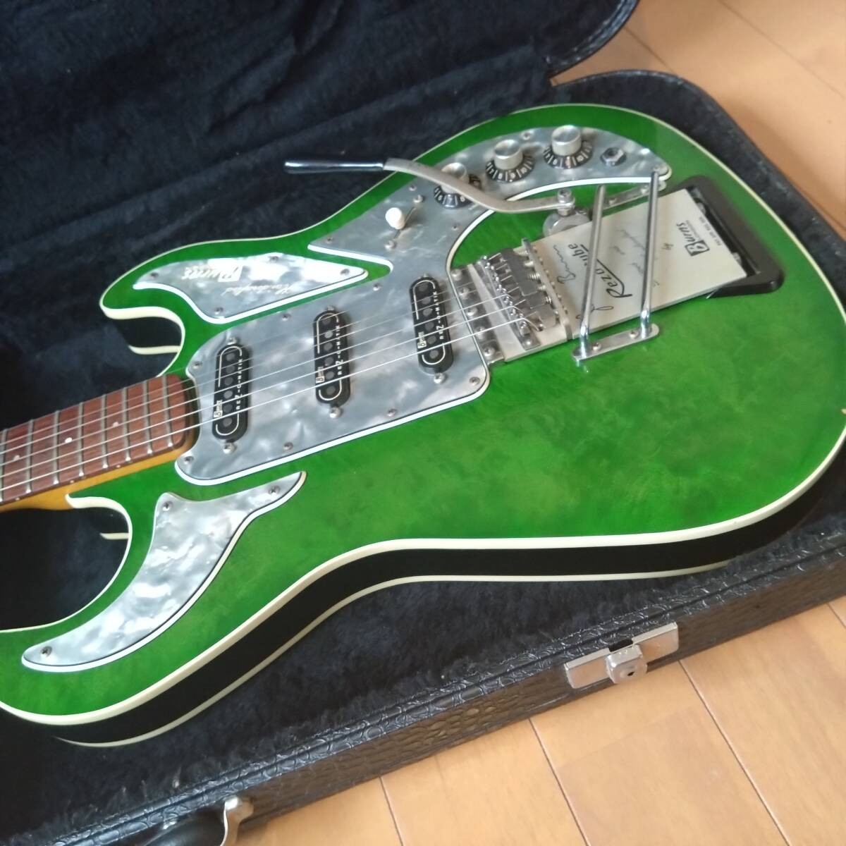 Electric Guitar Burns London Legend Prototype Limited 1990s Made