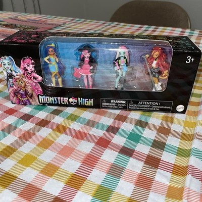 Mattel Monster High Mini Vinyl Dolls Set of 4 Legend Toys 2025