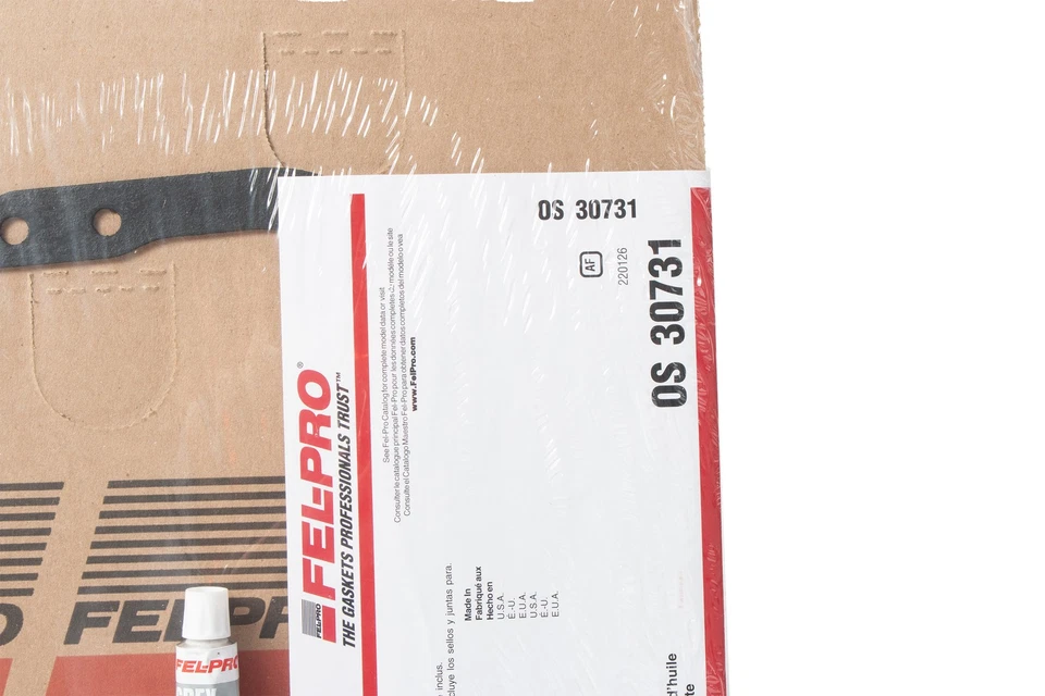 Juego de juntas de cárter de aceite FelPro aptas para Mitsubishi Montero Sport V6 1997-2000 3,0 L OS30731 Foto 2 de 4