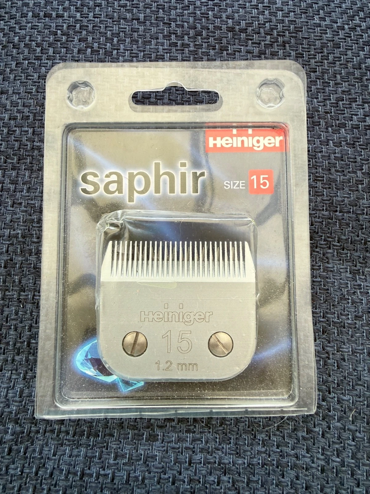 Heiniger Saphir blade pet grooming size 15/1.2 mm - very good used condition