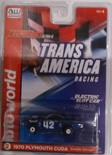 1970 Plymouth 'Cuda Barricuda Auto World AW HO Slot Car 42