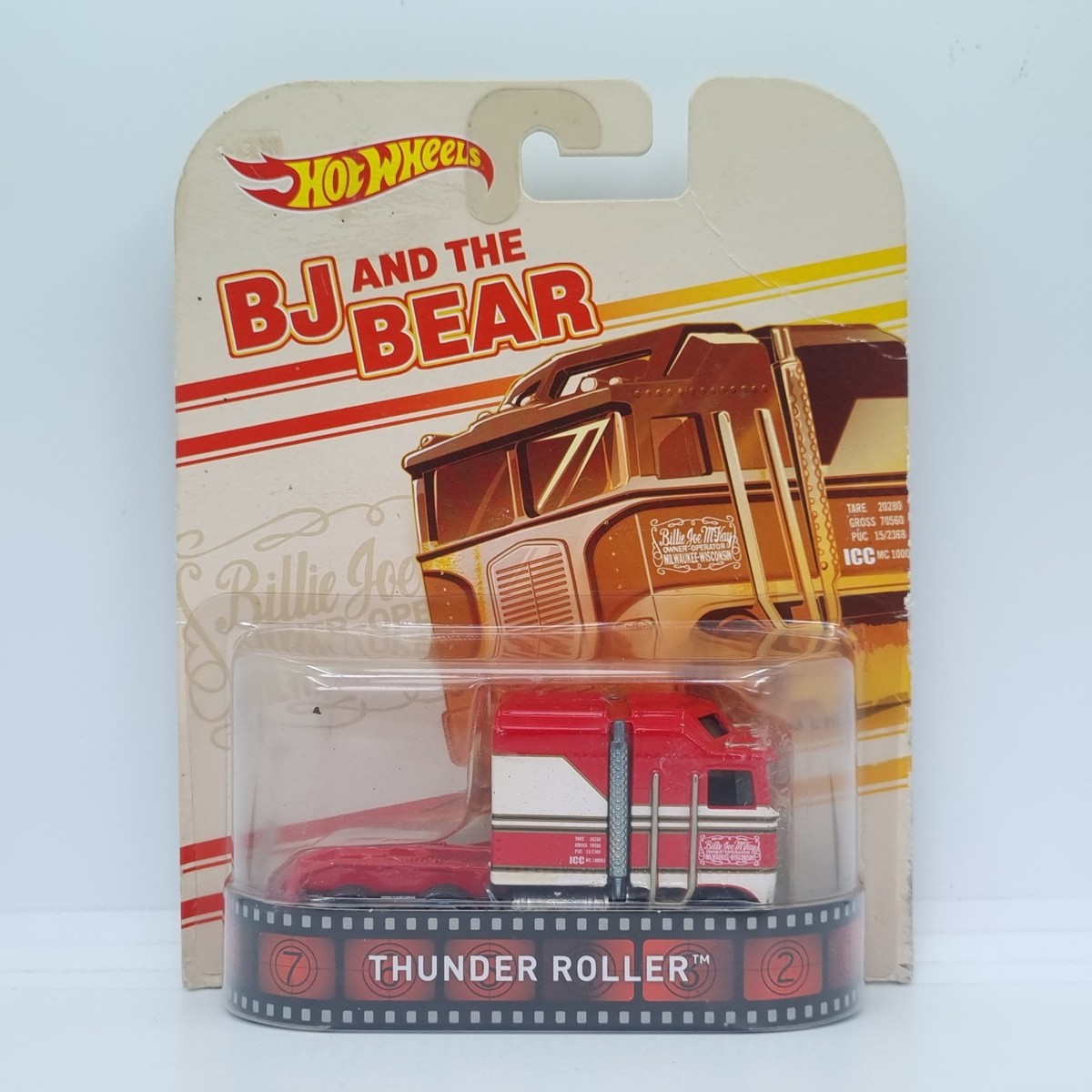 ミニカー Hot Wheels BJ AND THE BEARTHUNDER ROLLER Hot Wheels 2014 Retro Entertainment Thunder Roller BJ And The Bear