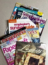 Scrapbooking Magazines 2003-2016 - Choose Your Title