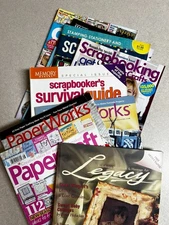 Scrapbooking Magazines (2003-2016) - Choose Your Title