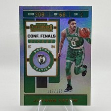 2019-20 Panini Contenders Jayson Tatum Conference Finals Ticket #117/125