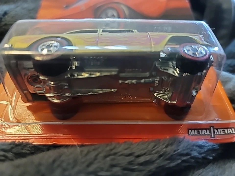 2015 HOT WHEELS REDLINE '55 CHEVY BEL AIR GASSER LIME GREEN 5/18  - Image 2 of 4