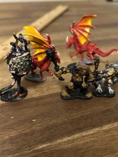 Reaper Miniatures Bundle Lot Dungeons  Dragons Pathfinder Brute Monsters