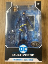 SEALED McFarlane DC Multiverse Jim Gordon As Batman Batman: Endgame Platinum New