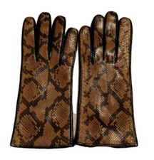 MGP MAZZOLENI Guanti Pitone - Sconto del 50% - Made in Italy 