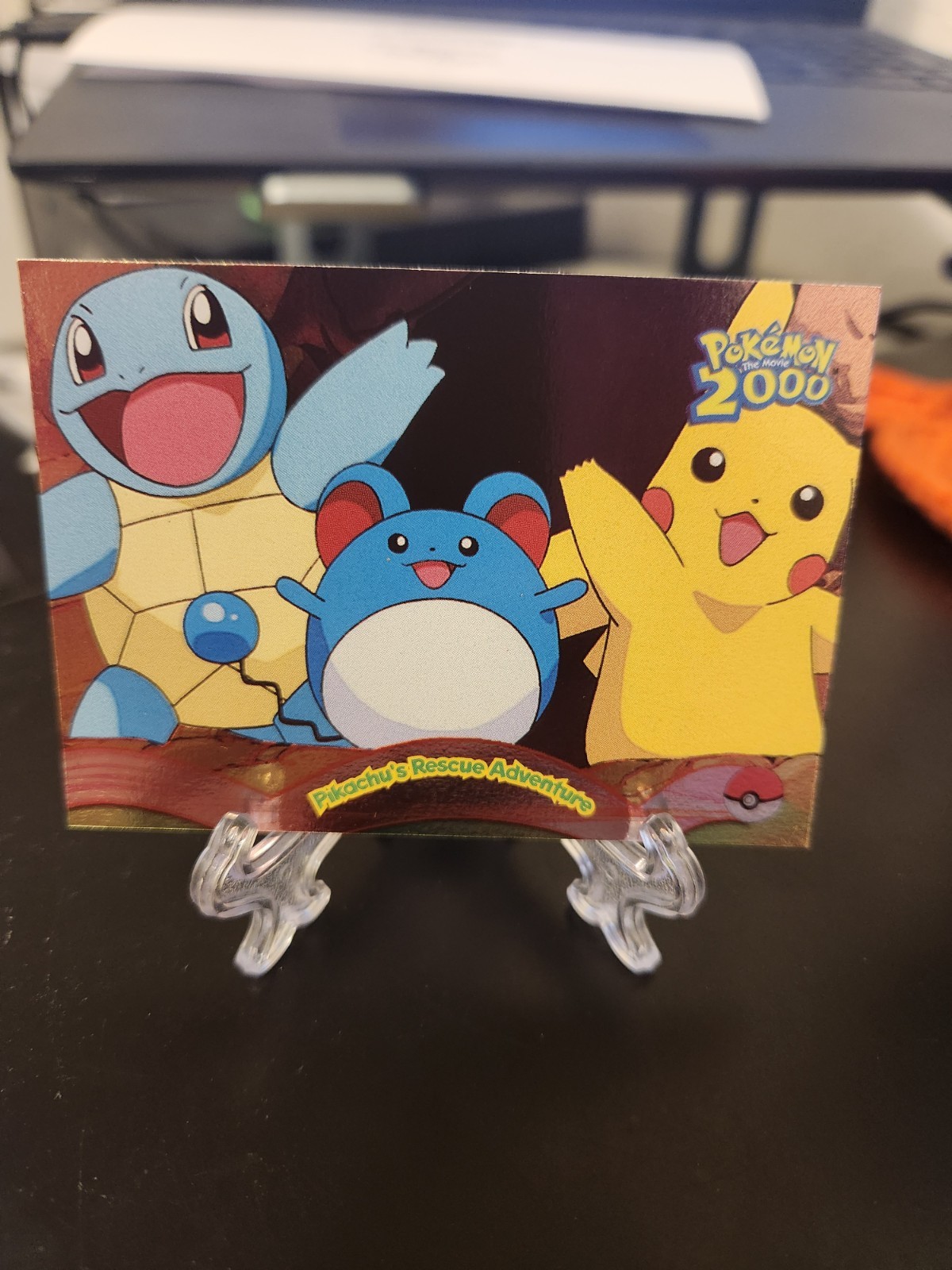 Pikachu's Rescue Adventure Topps Pokemon The Movie 2000 #12 Silver Foil