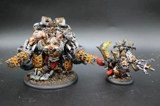 Warmachine Carver Ultimus and War Boar MMD47 Unit Painted