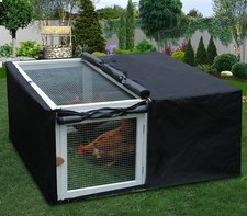 Assembly Free Chicken Coop, Foldable Chicken Run Cage Wooden, Extension Chick...