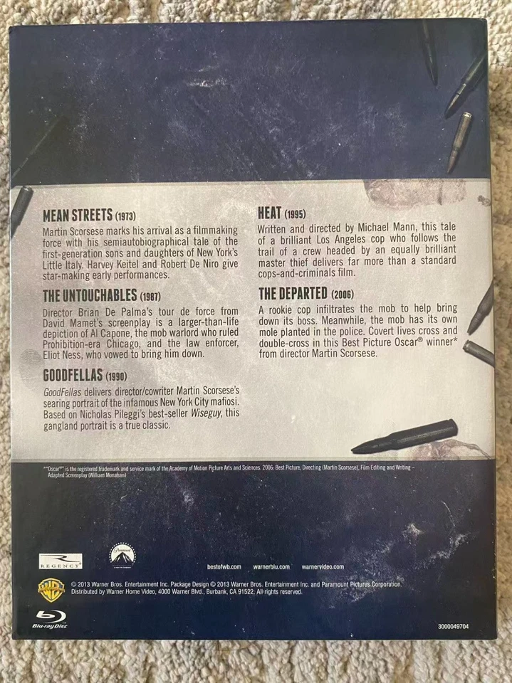 Ultimate Gangsters Collection: Contemporary (Blu-ray, 5-Disc Set) - USED Very Go - Image 2 of 3