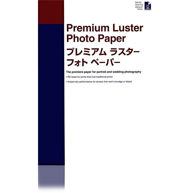 Epson Premium Luster Photo Paper DIN A2 250g/m? 25 Sheets