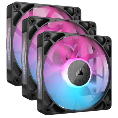 Corsair iCUE LINK RX120 RGB 120mm PWM Fans 3-Pack 73.5 CFM Certified Refurb