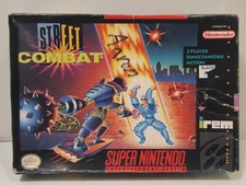 Street Combat Super Nintendo  SNES Authentic BOX ONLY