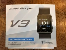 Shot Scope V3 GPS Golf Watch + 14 Tags