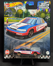 Hot Wheels Boulevard 164 1996 Honda Accord Blueredwhite Diecast Unopened Hot Wheels Boulevard 164 1996 Honda Accord Blueredwhite Diecast Unopened