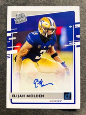 2021 Panini Chronicles Draft Picks Elijah Molden Rookie RC Donruss Auto Mint