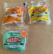 Vintage McDonald  s Happy Meal Toy Disney  s Tale Spin Set of 4 1989 tail Baloo