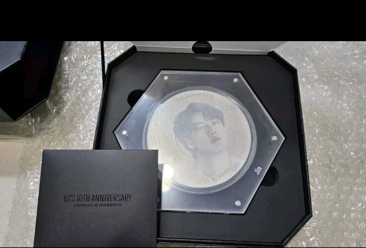 BTS 10th Debut Anniversary Official Commemorative Medal 2nd