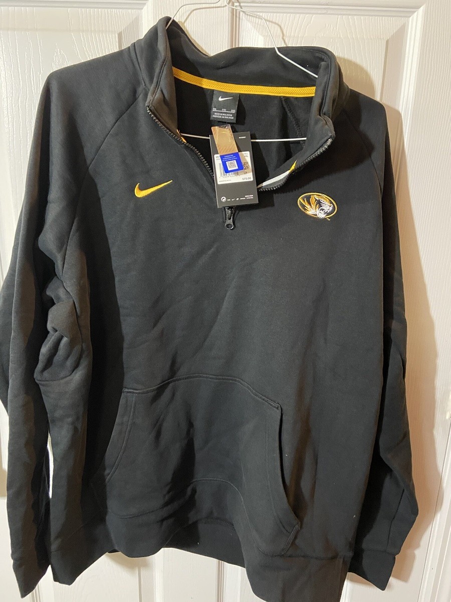 mizzou nike quarter zip