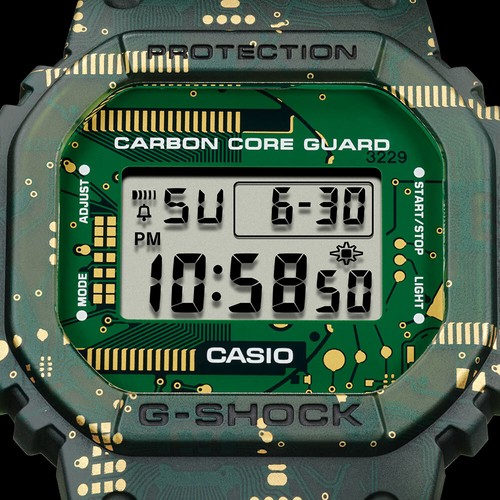 CASIO G-SHOCK DWE-5600CC-3ER CARBON CORE GUARD CON 3 CORREAS - Bild 6 von 11