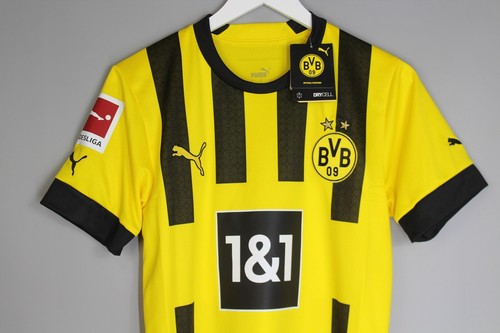 NUEVA CAMISETA CAMISETA DE FÚTBOL EN CASA BORUSSIA DORTMUND 2022 2023 #22 BELLINGHAM - Imagen 3 de 6