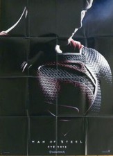 MAN OF STEEL - SUPERMAN - ORIGINAL ADVANCE FRENCH MOVIE POSTER