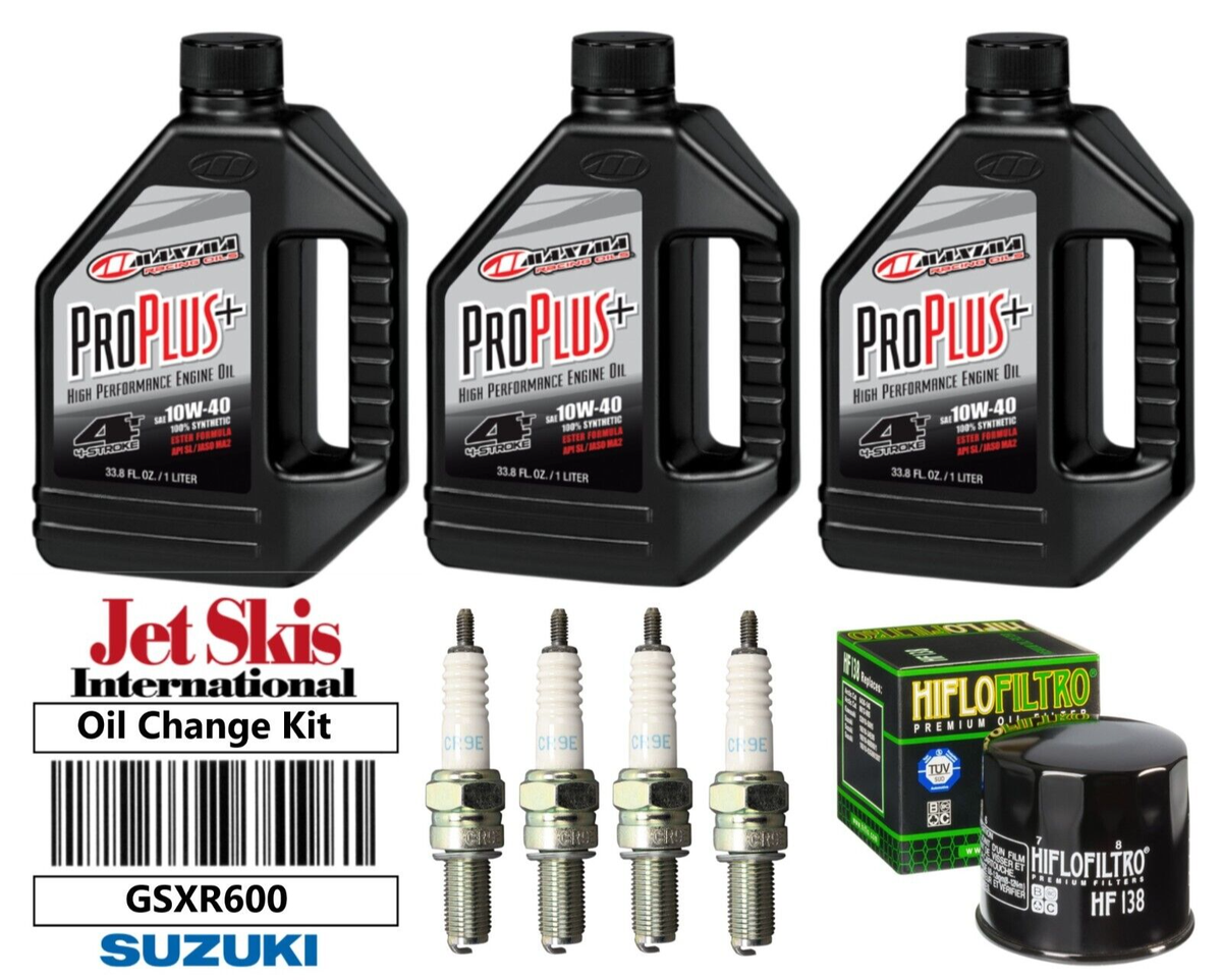 Synthetic Oil Change Kit For Suzuki GSXR600 GSX-R 600 | eBay