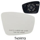 Side Mirror Glass for 2013-2015 Volkswagen PASSAT with Heated Passenger Side