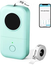 Phomemo Label Maker D30 Labeler,Sticker Printer Machine,Portable Bluetooth Label