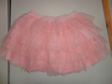 Love Shack fancy Gap Kids Pink Tulle Flippy Skirt XL 12